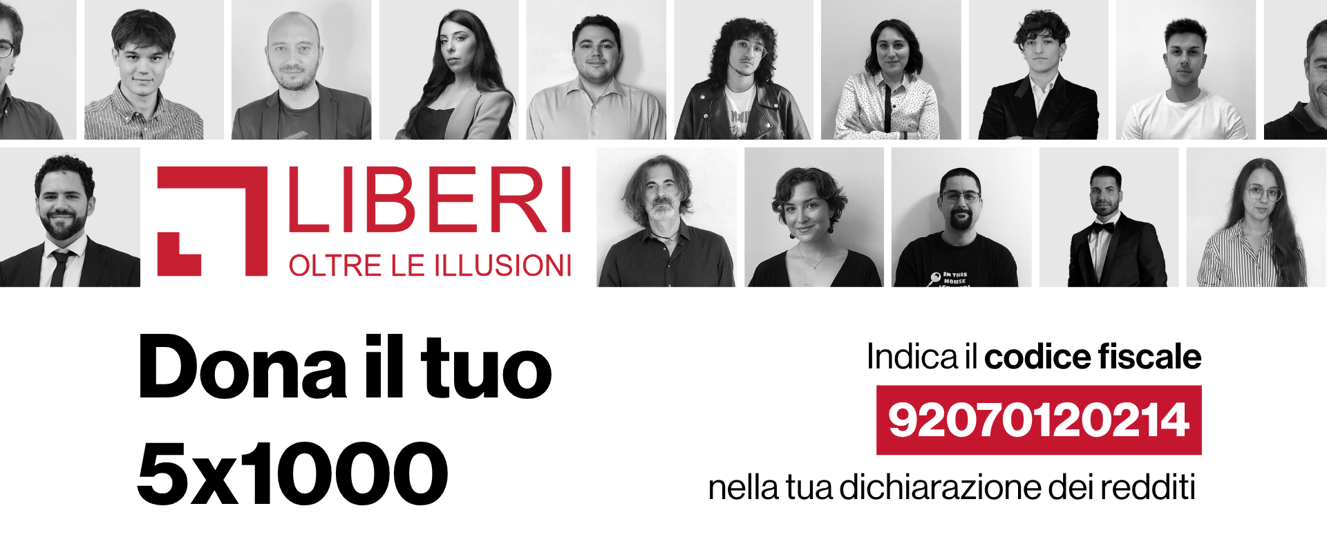 Banner 5x1000 Liberi Oltre 2026
