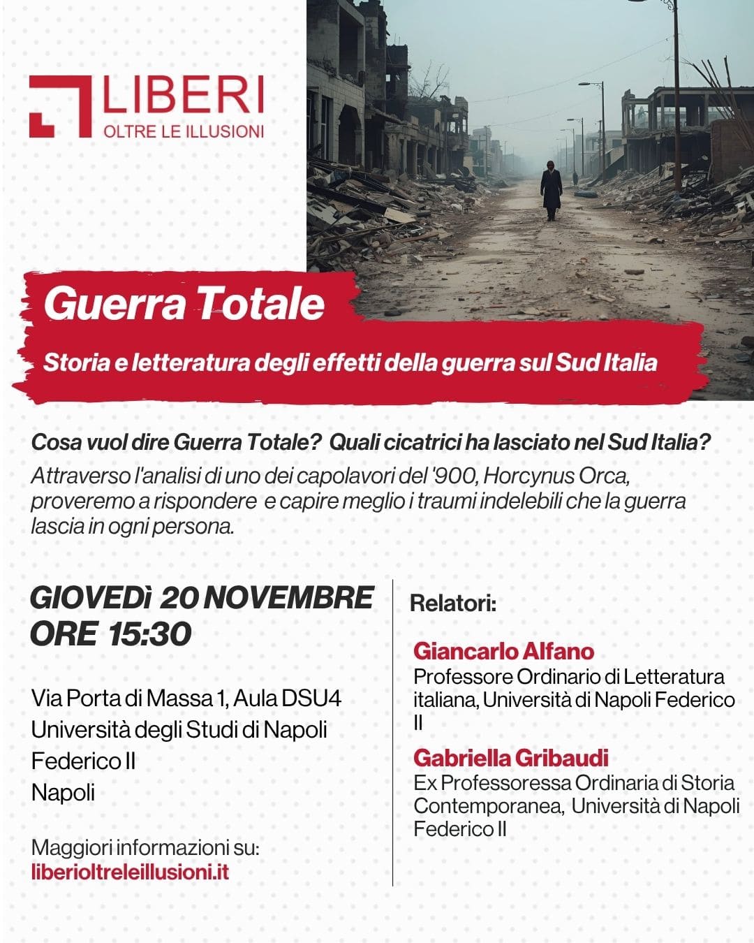 locandina evento | Guerra Totale