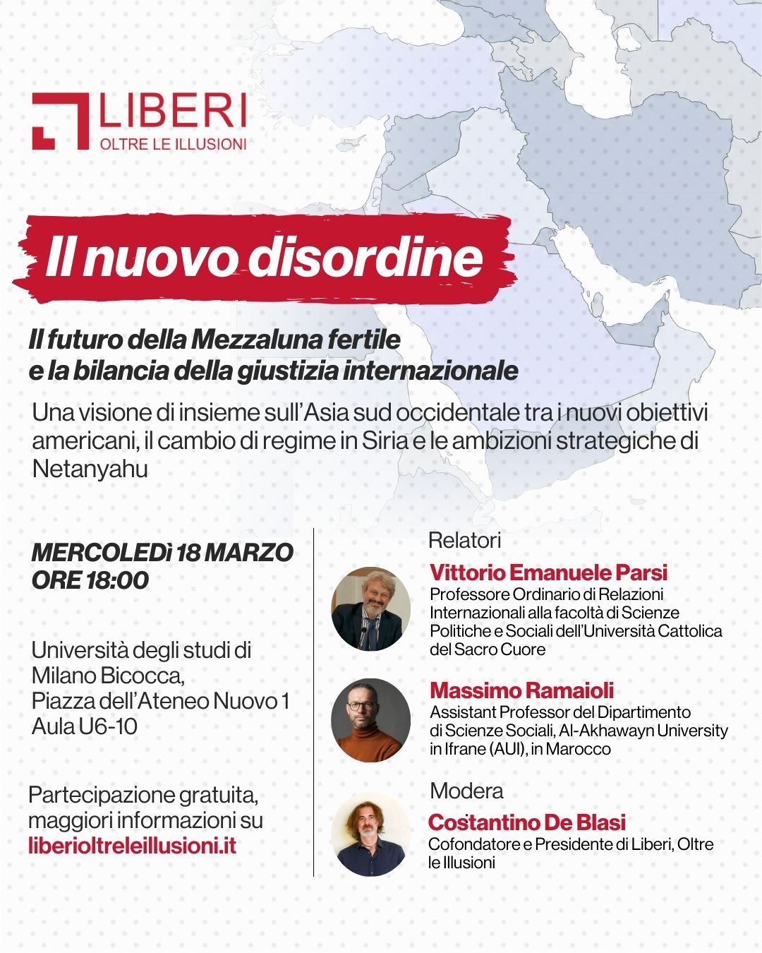 locandina evento | Il Nuovo Disordine