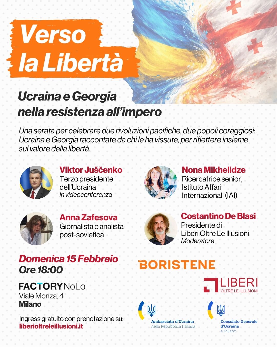 locandina evento | Verso la Libertà