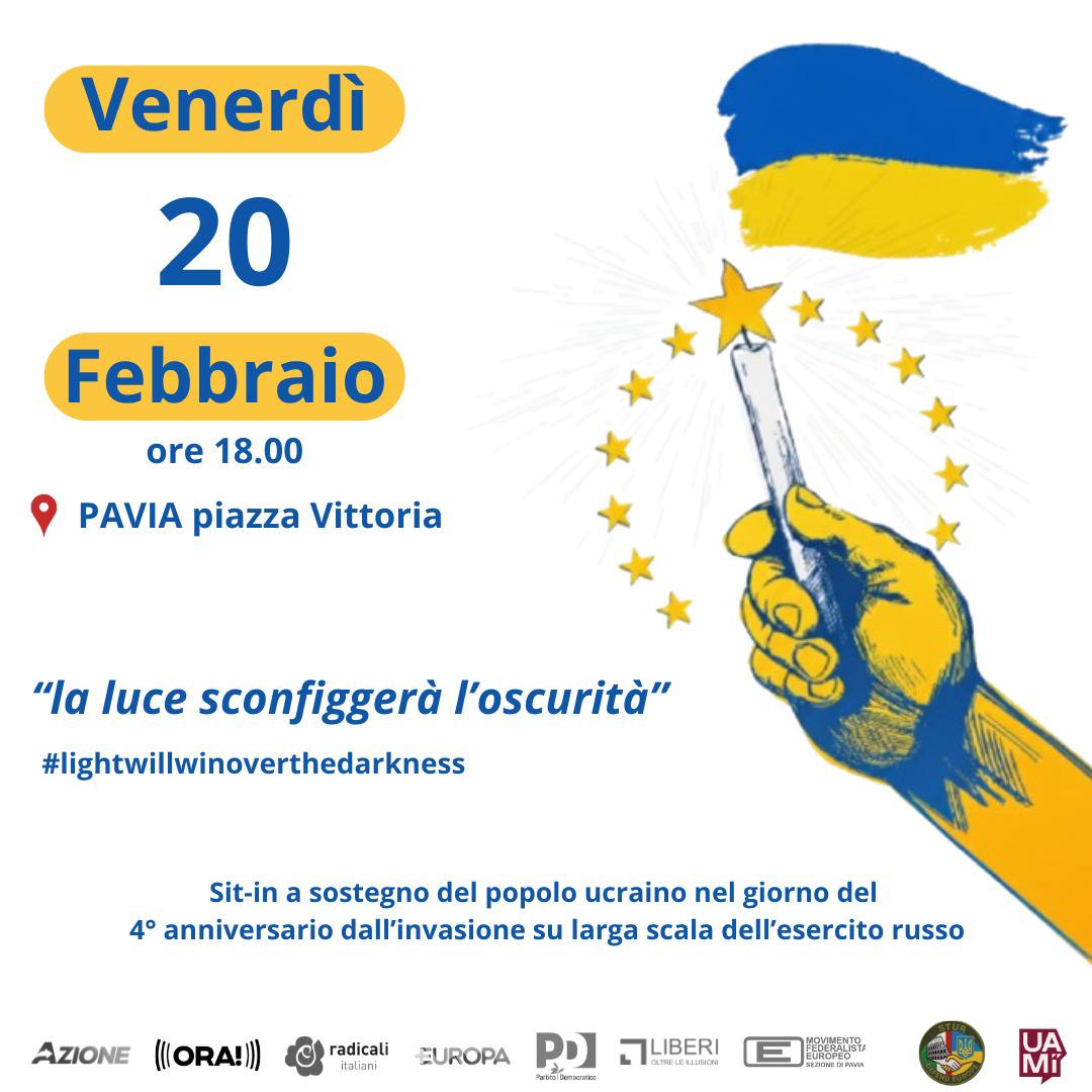 locandina evento | La luce sconfiggerà l'oscurità